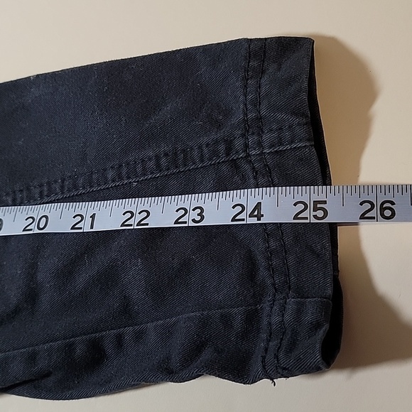 Hurley Winchester Woven Jacket Coat Hoodie Hooded Zip-Up Button Navy Blue Gray L - Picture 16 of 16